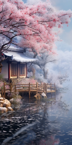 春意盎然的中国风景色 — 8K清晰度