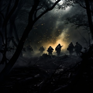 勇敢的战士：守护光明闪烁的黑暗森林