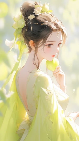 中国美少女，8K超高画质下的绚丽中式旗袍艳美之姿