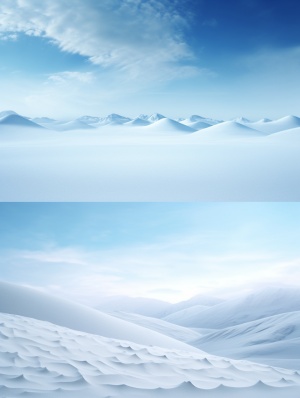 tv commercial for hsn tv commercial'snow and mountain' winter holiday stock image, in the style of atmospheric clouds, minimalist backgrounds, atey ghailan, light black and sky-blue, highquality photo, dusty piles, minimalist purity