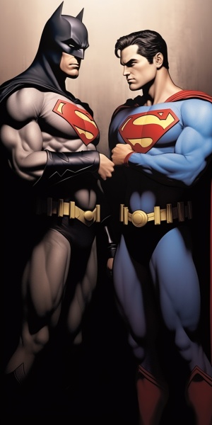 DC经典超人与蝙蝠侠