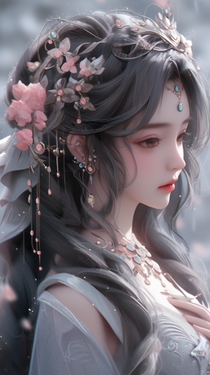 Exquisite Dollcore Anime Beauty by Eric Garland Art