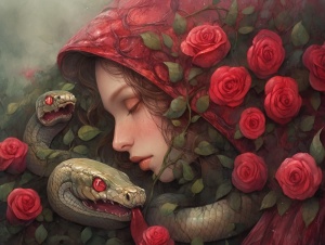 玫瑰与蛇：唯美神秘的童话世界