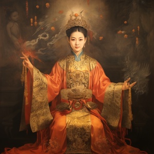 中国古风女道士