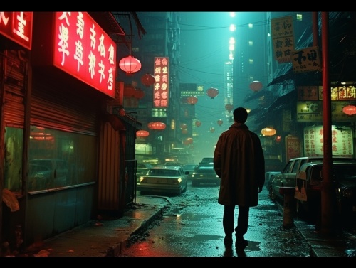 Wong Kar Wai movie style 九十年代的香港九龙