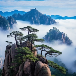 黄山：壮丽瑰丽的自然遗产，震撼美景