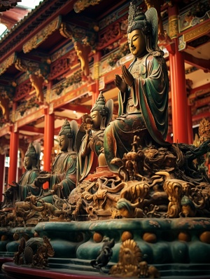 梵音寺：唐代道教文化中心转为佛教寺庙