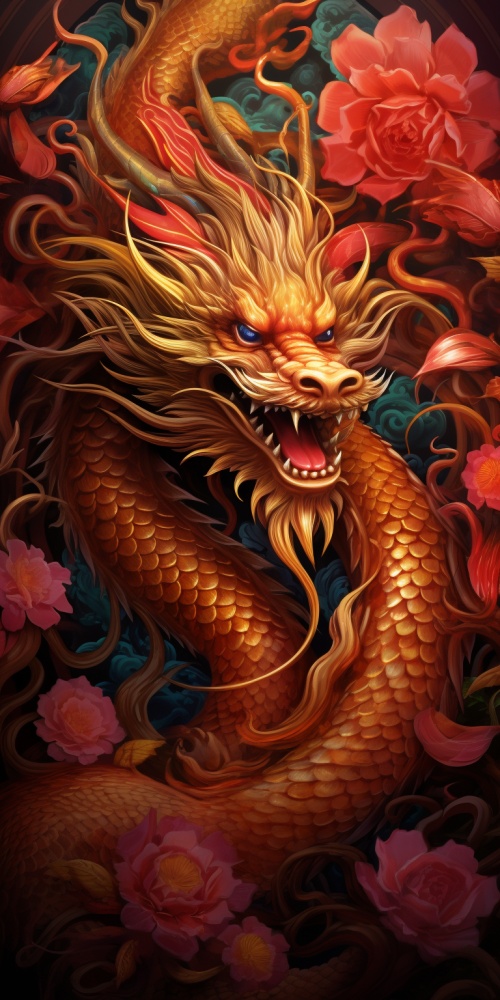 The first half of the New Year of the Dragon. Congratulations