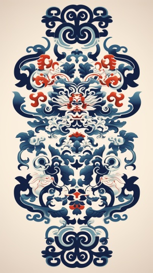 中国古典花纹，中国传统极简主义