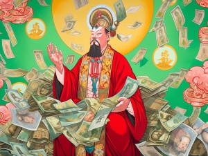 中国神金盘子：个性红绿画中的艺术挪用