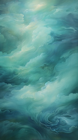 超精细的32K画质呈现云、树与中式美学