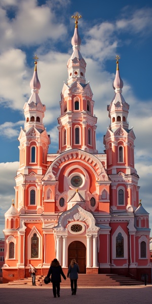 伊尔库茨克喀山圣母大教堂的绚丽之美