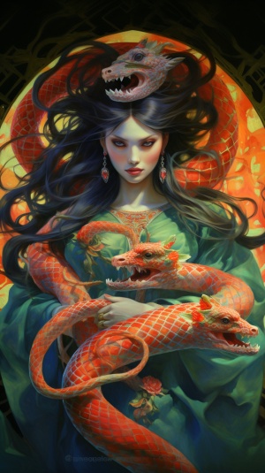 《白蛇传》中迷幻炫酷的法海与青蛇