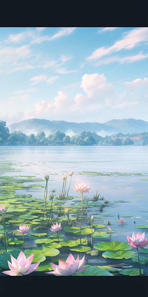 杭州西湖美景-超高清8k图像