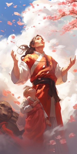 春节将至，我仰望天堂，仰望在天堂的父亲！