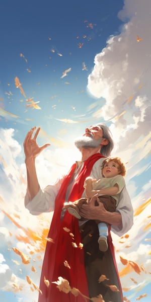 春节将至，我仰望天堂，仰望在天堂的父亲！