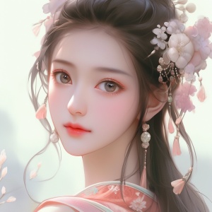 中国美女，清秀妩媚，绝美身姿