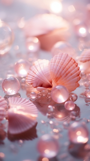 Pearl and Crystal Shells: A Captivating Y2K Aesthetic