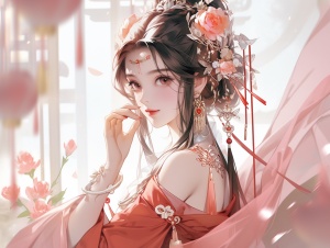 中国古装七仙女婀娜多姿的梦幻浪漫风格