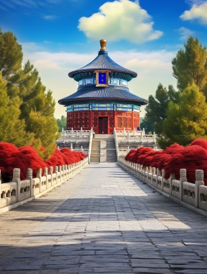 中国古代文明的象征——天坛庙宇