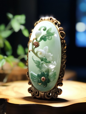 伟大的杰作：多彩透明玉石和翡翠的珠宝镶嵌工艺