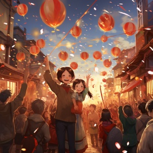 中国农村春节：年画、灯笼、爆竹，吉庆喜庆的极简艺术