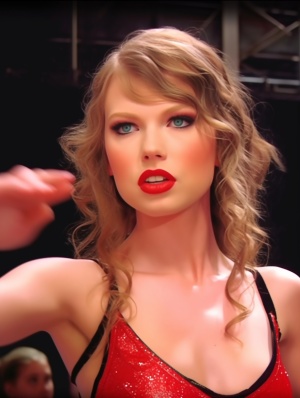 Taylor Swift: Comical Core of Beautiful Surprises