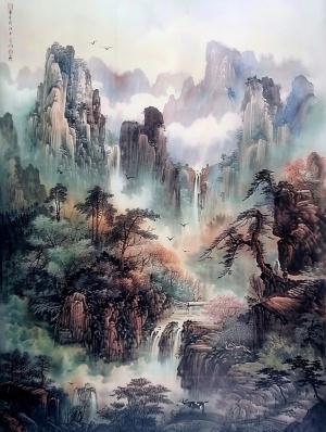 中国古典高山画-名人真迹32K超高清画质