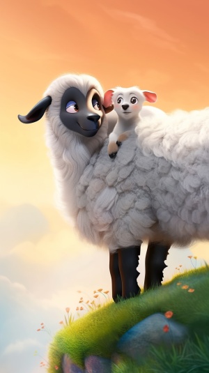 喜羊羊与灰太狼：友谊、勇气和正义的动画片