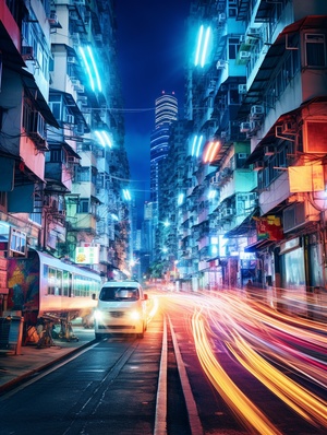 Chaotic Night Chase in 1990s Hong Kong