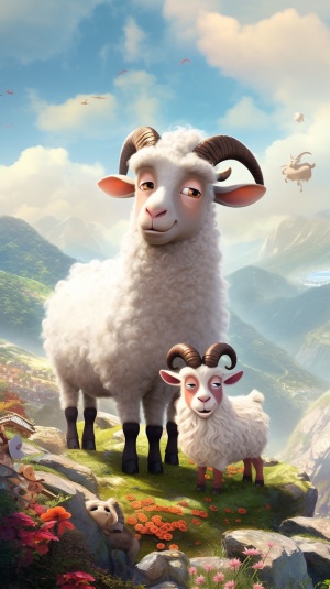 喜羊羊与灰太狼：友谊、勇气与正义的动画片