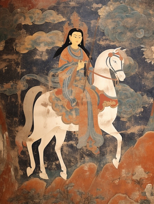 National Style｜The Flying Goddess Awakens Dunhuang #dunhuang# Dunhuang Feitian #Dunhuang Mogao Grottoes #Dunhuang Murals #intangible cultural heritage #traditional culture #国风 