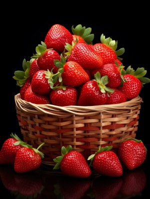 Strawberries in a Basket: A Photo-Realistic Hyperbole