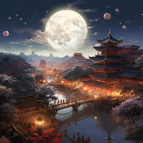 一轮明月照中国