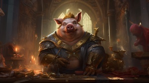 王大胆的父亲是杀猪的，他从小胆子就大，所以他的伙伴们都叫他王大胆。