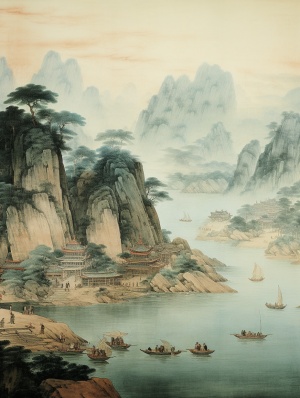 中国清远文明，风土人情，山水，人物特写